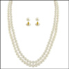 2 string white  pearl set - SJPJA-257 - Click here to View more details about this Product
